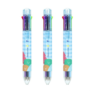 And Stal 8 en 1 stylet Ballpoint Pen multifonctionnel Pen Multifonction Ballpoint pour les fournitures scolaires